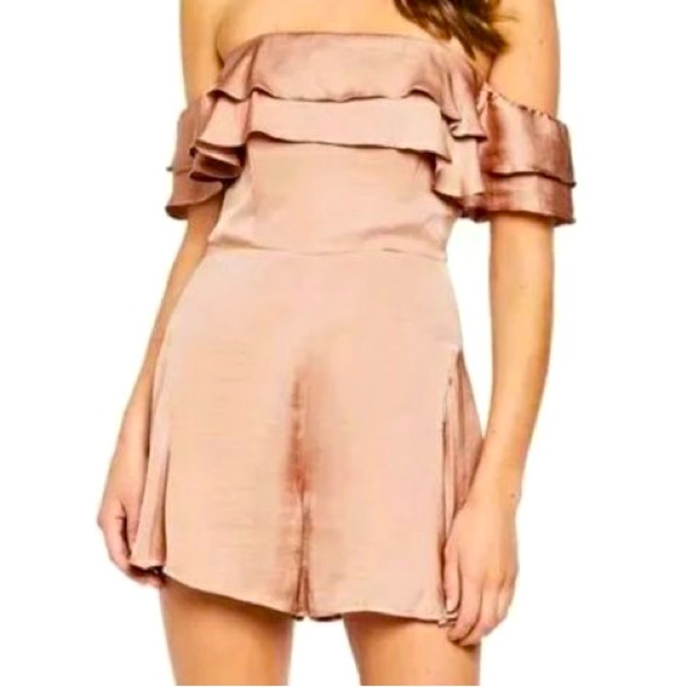 Bardot romper pink